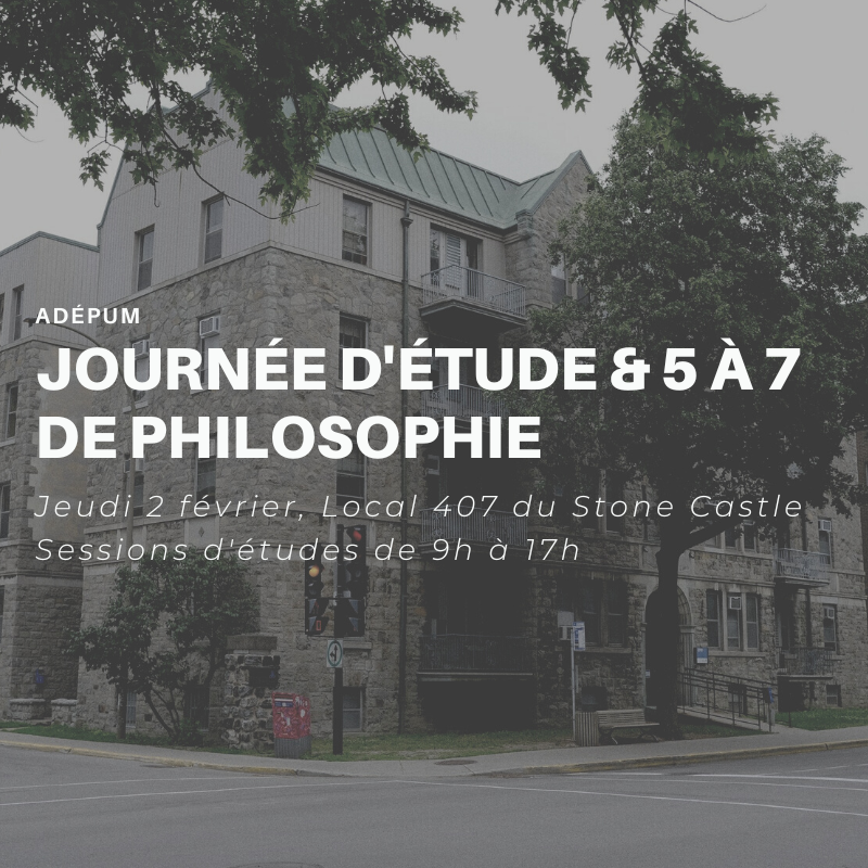 Journée d’étude et 5 à 7